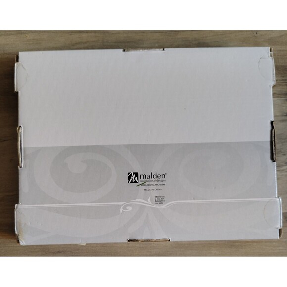 Malden Wedding Anniversary Double Frame Then & Now NIB Never Used - Picture 7 of 8